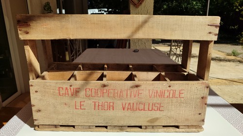 Caisse bouteilles bois - caisse, en