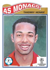 TOPPS LIVING SET UCC UEFA 2025 2026 #819 THIERRY HENRY AS MONACO PREORDER