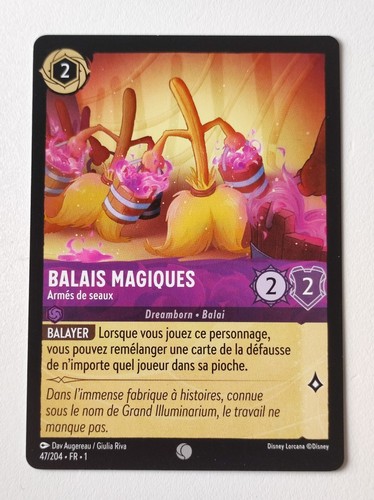 Lorcana balais magiques - magiques, 47/204