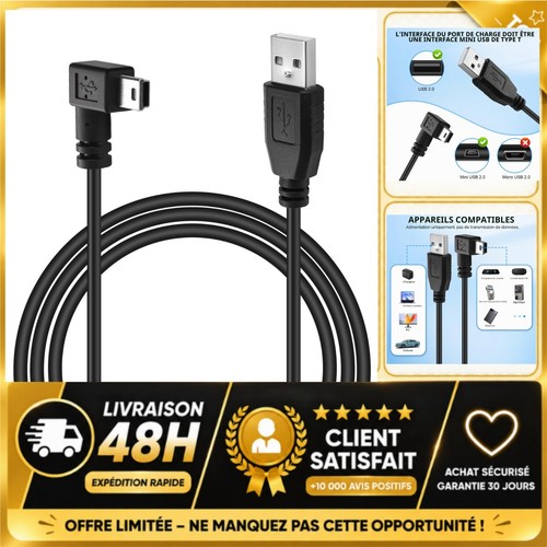 Câble usb mini m - usb, 1,8