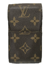 LOUIS VUITTON Etui cigarette M63024 Monogram mens Brown USED