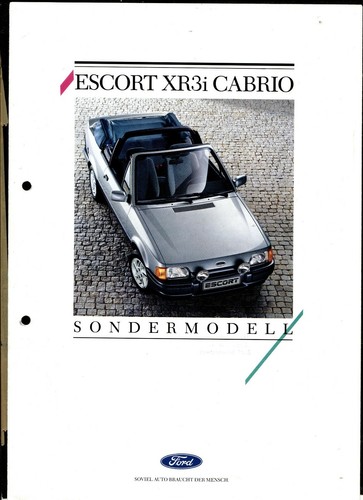 Ford escort - -, xr3i