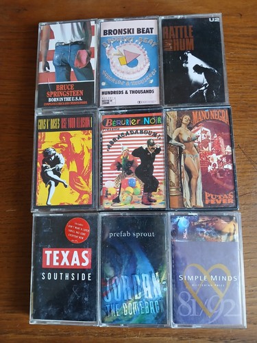 Lot cassettes audio - k7,