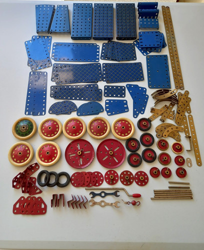 Meccano lot de pièces - -,