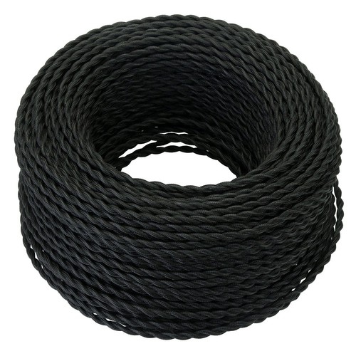 Câble electrique textile 10m - câble,