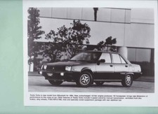 photo de presse / press photo original Mitsubishi Tredia Turbo 1984