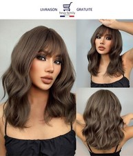 Perruque Femme Brun foncé