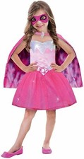 Déguisement Costume Enfant Barbie Power Princesse 3/5 Ans