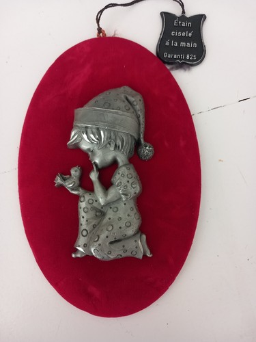 Figurine etain cadre - figurine,