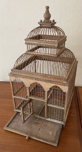 Ancienne rare cage - rare, à