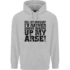 Vendez Mon Fusil À Pompe ? Sweat À Capuche Pour Hommes En Coton 80 %