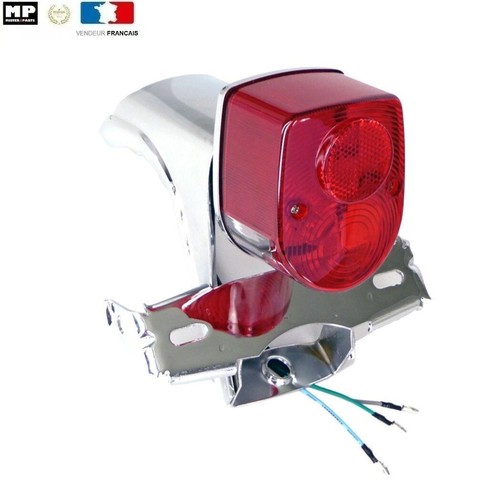 Feu arrière complet pour moto - arrière,