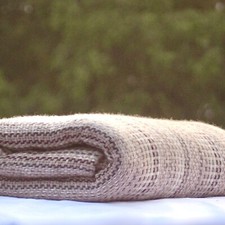 Couverture de Cachemire Astitva, Fait Main En Nepal, Couvre-Lit, Couvre-Lit