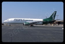 PEOPLExpress Boeing 737-400 N745VA Jul 14 Fujichrome Slide/Dia C9