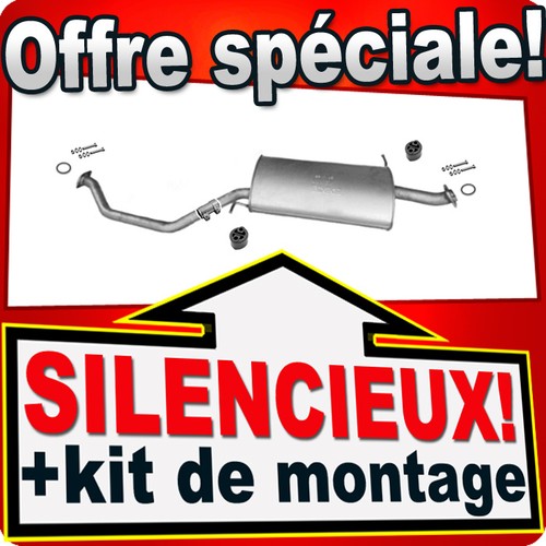 Silencieux intermédiaire pour - silencieux,