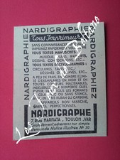 NARDIGRAPHIE Appareil à