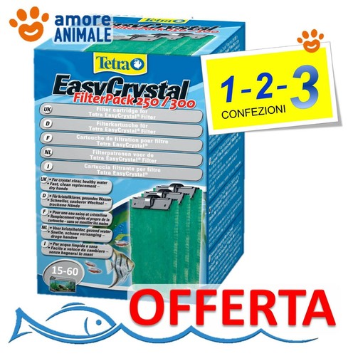 Tetra easy crystal filtre - tetra, pack