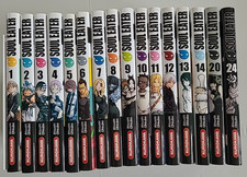 LOT  16 MANGAS SOUL EATER 1 2 3 4 5 6 7 8 9 10 11 12 13 14 20 24 SERIE VF TBE