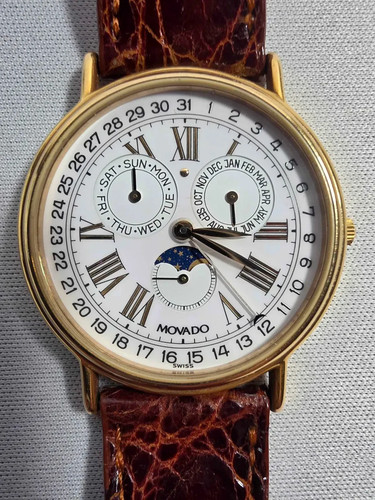 Movado vintage triple date - movado,