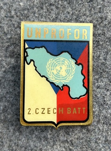 Insigne onu unprofor czech - 2,