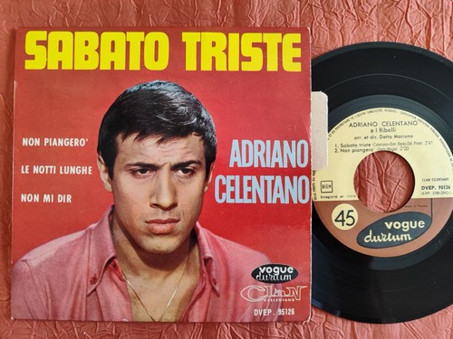45t adriano celentano sabato - 45t,
