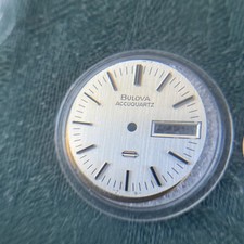 Bulova Accuquartz Singer TS Dial and Day Disc 591-12-2182 Used