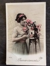 CP WOMEN'S HEADBAND VASE PINK FLOWERS HARNESS ASTOR - 63839