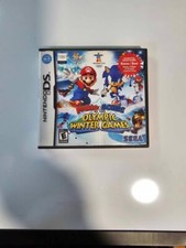 Jeux Olympiques d'hiver Mario et Sonic | Nintendo DS PAL |  Très bon état comple