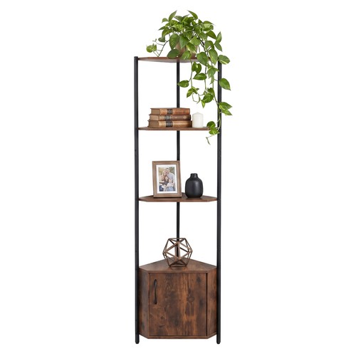étagère angle rangement - d'angle,