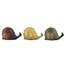 Escargot en laiton figure