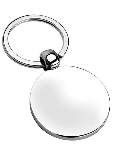 Porte clés rond - porte-clés, acier