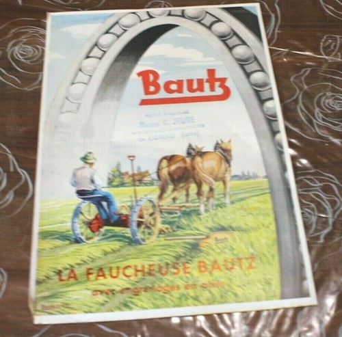 Faucheuse bautz prospectus - faucheuse,