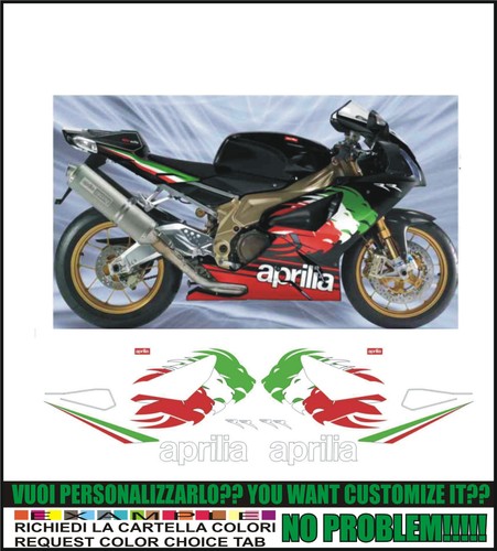 Adhésifs rsv 1000 tricolore - rsv, r
