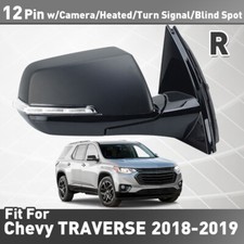 Mirror Camera Blind Spot 12Pin For 2018-2019 Chevrolet Traverse Right Side