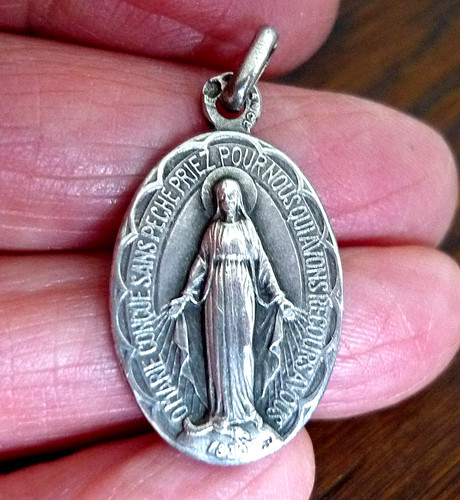 Medaille miraculeuse argent - miraculeuse,
