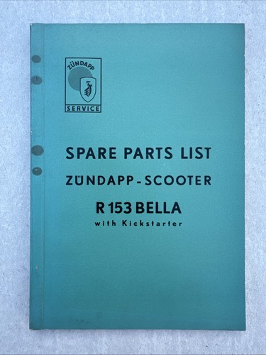 Zundapp bella scooter r153 - zundapp,