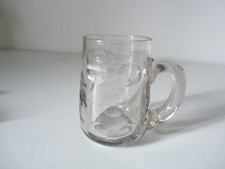 Antique Bistro Glass Beer Mug (17563)