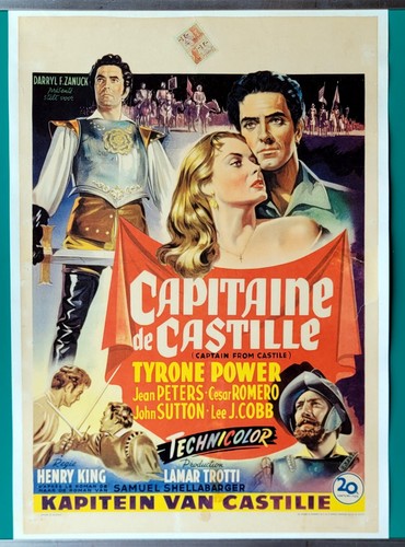 Affiche belge entoilée - belge,