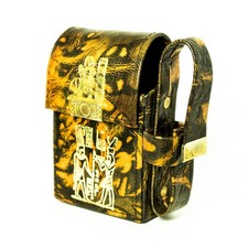 Étui à cigarettes en cuir