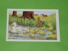 CHROME 1960-1970 SCHOOL BON-POINT IMAGE CALVET-ROGNAT DUCK DOG DUCK