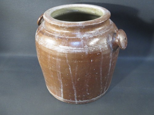 Ancien pot graisse à - pot,