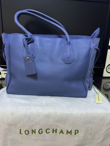 Longchamp penelope purple tote - longchamp,