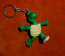 Pink Roller Skate Joy Turtle Figure Keychain - 60mm Tall