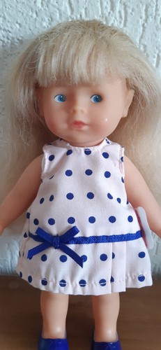 Poupée mini corolline blonde - poupée,