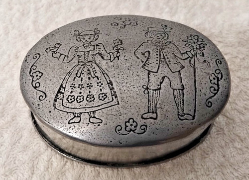 Ancienne boite bijoux en - boite,
