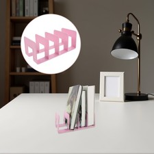  Presse-livres Organisateur De Bureau Rose Porte-liant Porte-dossier