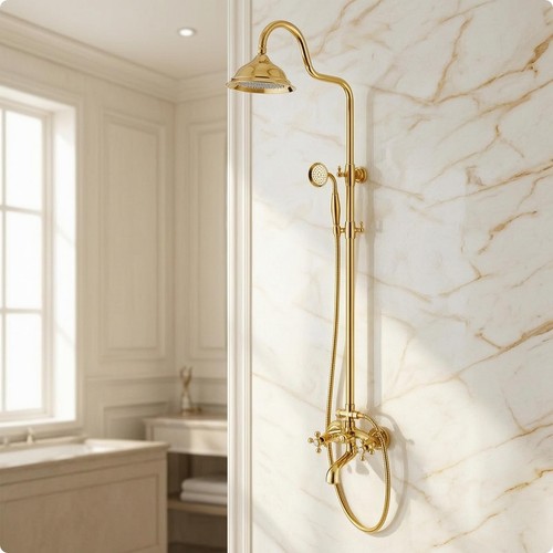 Système douche avec - douche,