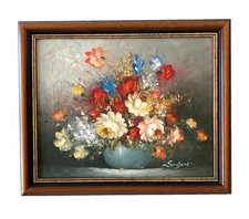 Ancien Tableau Peinture HST -