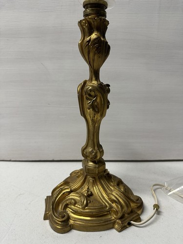 Pied lampe métal doré - pied,