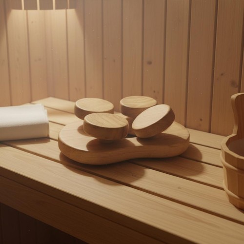 Oreiller sauna bois - sauna, soutien